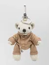 Burberry Thomas Bear Charm Keyring In Metallic