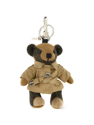 Burberry Thomas Bear Charm In Brown