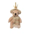 Burberry Thomas Bear Charm In Neutral
