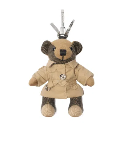 Burberry Ls Thomas Trench Hod In Brown