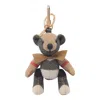 Burberry Thomas Bear Charm With Cashmere Bow Tie In A7026