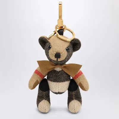 BURBERRY THOMAS BEAR CHARM WITH CASHMERE BOW TIE