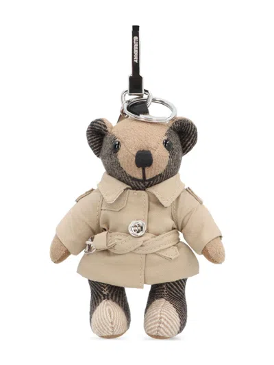 Burberry Thomas Bear Charm With Trench Coat