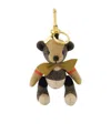 Burberry Thomas Bear Checked Keychain In Multi