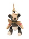 BURBERRY THOMAS BEAR CHECKED KEYRING