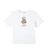 Burberry Thomas Bear Cotton Jersey T-shirt In White