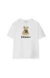 Burberry White T-shirt With Thomas Bear And Friends