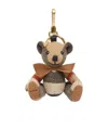 Burberry Check Thomas Bear Keyring In Brown