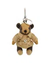 Burberry Thomas Trench-coat Teddy Bear Key-ring In Brown