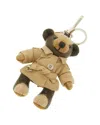 Burberry Cashmere Thomas Bear Trench Coat Charm In Brown