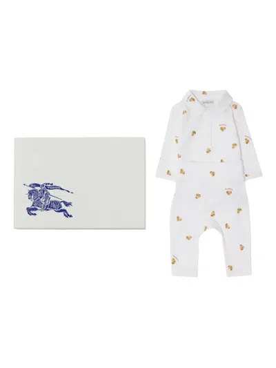Burberry Babies' Thomas Bear Two-piece Set