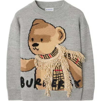 Burberry Kids'  Thomas Bear Wool Sweater