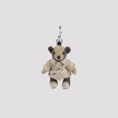 Burberry Thomas Keychain In White