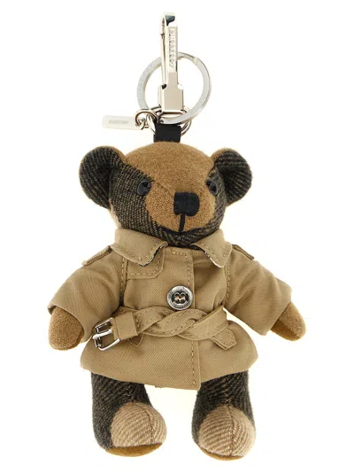Burberry Thomas Keychain In Brown