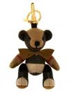 Burberry Thomas Bear Key Ring With Check Pattern
