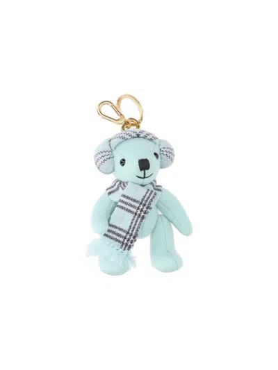 BURBERRY "THOMAS" TEDDY BEAR KEYRING CHARM