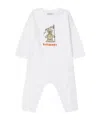 Burberry Thomas Teddy Bear Two-piece Set In White