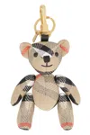 Burberry Thomas Teddy Key Case In Beige