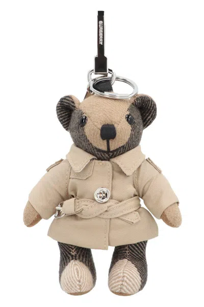 BURBERRY BURBERRY THOMAS TRENCH-COAT TEDDY BEAR KEY-RING