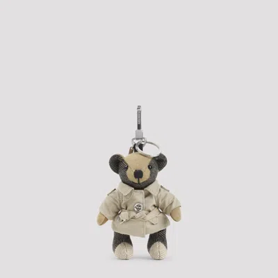 Burberry Thomas Trench Key Ring In Brown