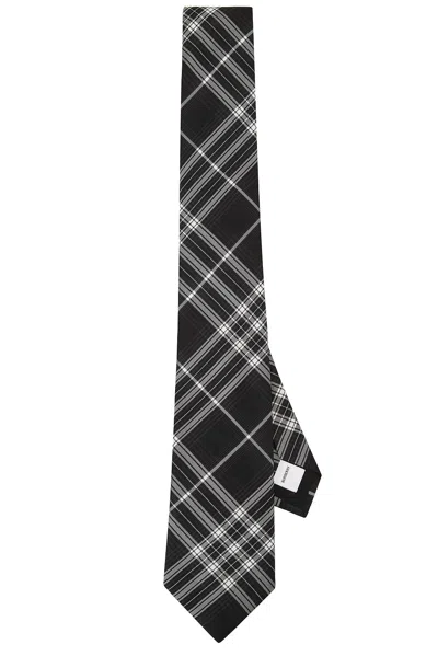 Burberry Thornton Tie In Black