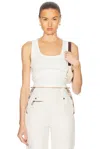Burberry Festival-style Tank Top In Chalk