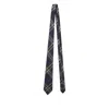 Burberry Check-pattern Silk Tie In Blue
