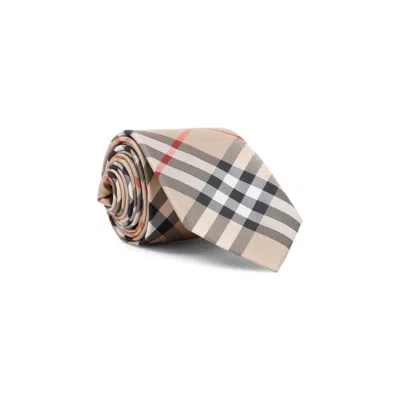BURBERRY TIES BROWN