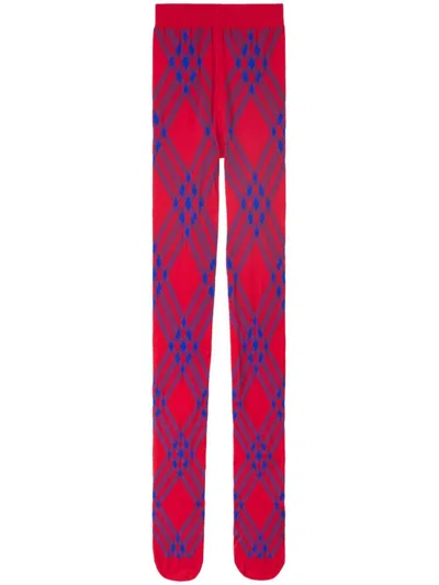 Burberry Tights In Wool Blend In Multi
