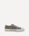 Burberry Tartan Pattern Sneakers In Multi