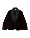 Burberry Toddler Boy Blazer Burgundy Size 4 Cotton In Red