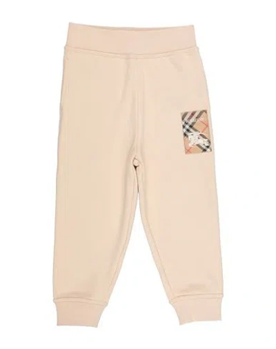 Burberry Babies'  Toddler Boy Pants Beige Size 6 Cotton, Organic Cotton, Elastane In Neutral