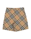 Burberry Toddler Boy Shorts & Bermuda Shorts Sand Size 6 Cotton In Multi