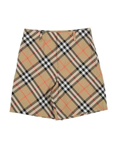 Burberry Babies'  Toddler Boy Shorts & Bermuda Shorts Sand Size 6 Cotton In Multi