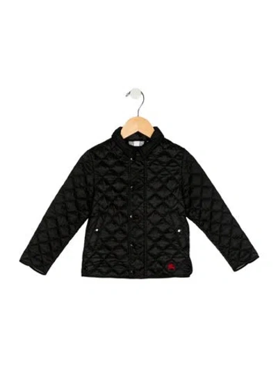 Pre-owned Burberry Babies' Toddler Boys' Black Jakcet
