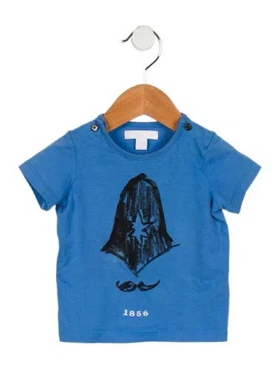 Pre-owned Burberry Babies' Toddler Boys' Graphic T-shirt In Blue