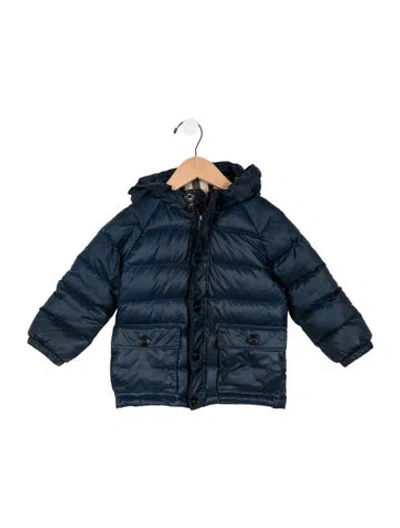 Pre-owned Burberry Babies' Toddler Boys' Jacket In Blue