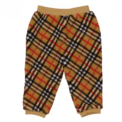 Burberry Kids'  Toddler Edgar Check Sweatpants In Brown