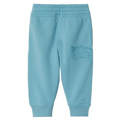 Burberry Kids'  Toddler Equestrian Knight Applique Track Pants In Blue