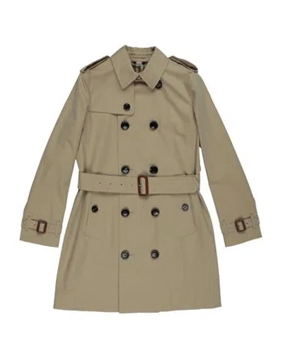 Burberry Babies'  Toddler Girl Overcoat & Trench Coat Beige Size 4 Cotton In Neutral