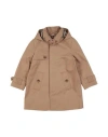 BURBERRY BURBERRY TODDLER GIRL OVERCOAT & TRENCH COAT CAMEL SIZE 3 COTTON