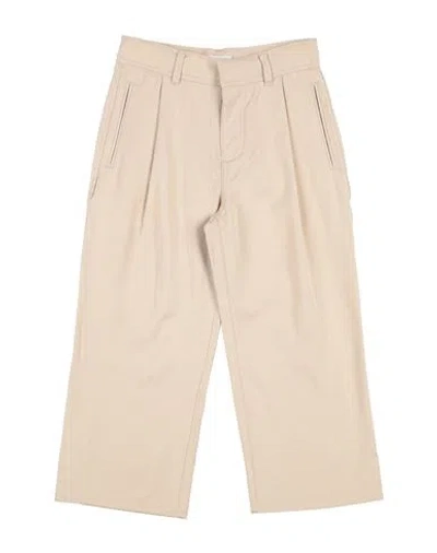 Burberry Babies'  Toddler Girl Pants Beige Size 6 Lyocell, Cotton In Neutral