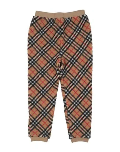 Burberry Babies'  Toddler Girl Pants Beige Size 6 Polyester, Acrylic, Cotton, Elastane
