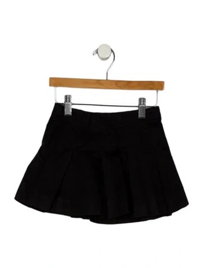 Pre-owned Burberry Babies' Toddler Girls' Black Skirt