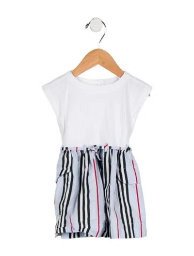 Pre-owned Burberry Babies' Toddler Girls' Dress In Multi