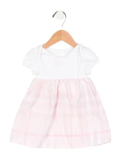 Pre-owned Burberry Babies' Toddler Girls' Dress In Multi