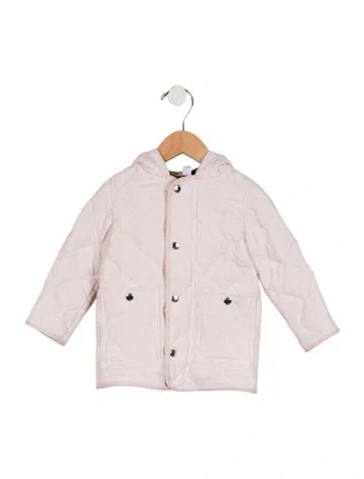 Pre-owned Burberry Babies' Toddler Girls' Jacket In Pink