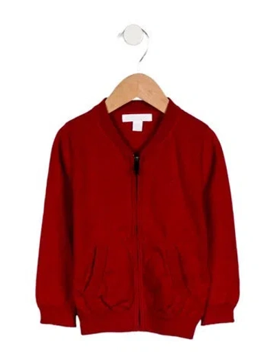 Pre-owned Burberry Babies' Toddler Girls' Jacket In Red