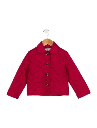 Pre-owned Burberry Babies' Toddler Girls' Pink Jacket
