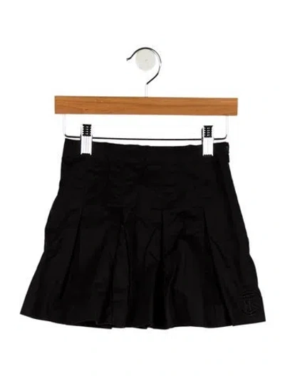 Pre-owned Burberry Babies' Toddler Girls' Skirt In Black